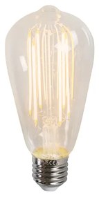 E27 LED Filament hosszú rusztikus izzó ST64 3.5W 250LM 2300K