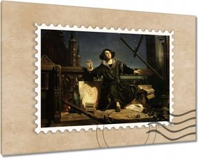 Vászonkép 60x40 Csillagász Kopernikusz Beszélgetés