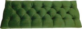Steppelt kárpitozott ülőpárna 105x40cm H10cm üvegzöld