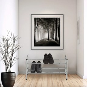 Ezüstszínű fém teleszkópos cipőtartó állvány – Premier Housewares