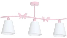 Milagro Decoland 5640 - BUTTERFLY gyerek csillár 3XE14/60W MLP979