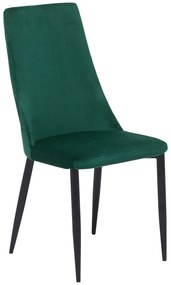 Étkezőszék szett 2 db Clenot (smaragdzöld). 1009930