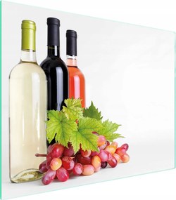 Üveg Vágódeszka 52x40 Bor Edzett Üveg