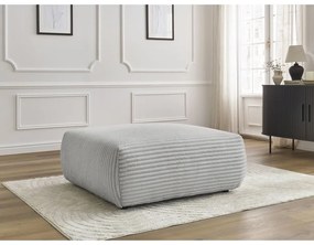 Világosszürke kordbársony lábtartó Lucien – Bobochic Paris