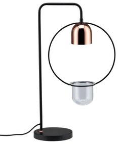 Paulmann 79746 - FANJA asztali lámpa 1xGU10/20W 230V füstszínű