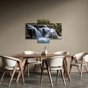 Egy kép a vízesésekről a dzsungelben (90x60 cm)