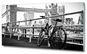 Üvegkép falra Kerékpár londonban osh-74244264