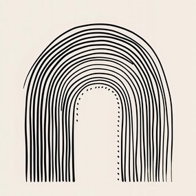 Poszter 80x80cm Az ív szimmetriája