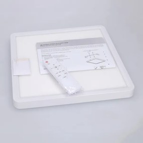 BRILAGI - LED dimmelhető mennyezeti lámpatest ESTELA SQUARE LED/36W/230V 31x31 cm fehér + távirányítóval