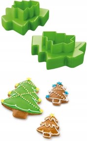 Tescoma Kétoldalas karácsonyfa kekszformák x 4