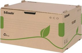 Archiválókonténer, előre nyíló, karton, ESSELTE Eco, barna (E623919)