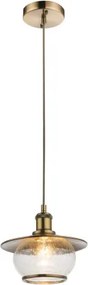 Globo 69030 Függeszték, bronz , üveg, ø: 220, H:1200, exkl. 1xE27 60W 230V