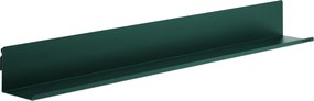 Függeszthető fém polc, üvegzöld, 1200 mm: JOANNE Modern