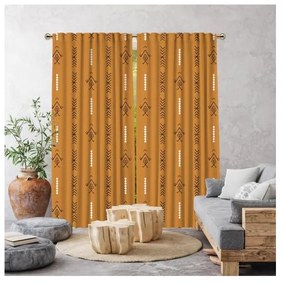 Sárga függöny 260x140 cm - Cipcici