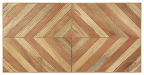 Tömör akác és mangófa étkezőasztal 120 x 60 x 76 cm