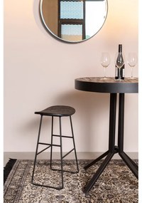 Fekete bárszék szett 2 db-os (ülésmagasság 62 cm) Tangle – White Label