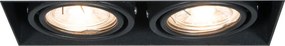 Zuma Line ONEON 94362-BK Beépíthető spotlámpa 2x50W/GU10