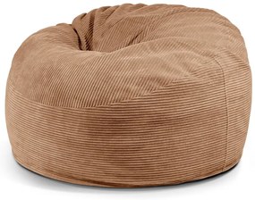 Barna kordbársony babzsákfotel Om 110 – SLOWDOWN