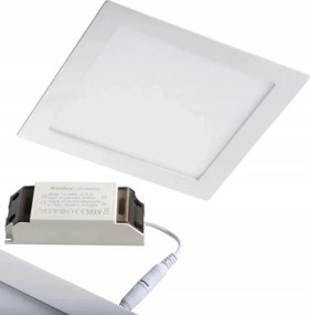 Led Mennyezeti Lámpa Süllyesztett lámpatest Katro 12W Fehér Meleg 3000K Kanlux