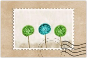 Poszterek 90x60 Lime pitypangok