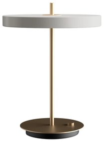 Fehér LED szabályozható asztali lámpa fém búrával (magasság 41,5 cm) Asteria Table – UMAGE