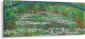 Kép - Claude Monet, The Japanese Footbridge, reprodukciók (120x50 cm)