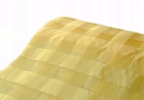 Függöny 300cm sárga kockás mintával