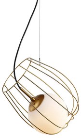Italux MELISA MDM-3943/1 GD Függőlámpa 1x40W/E27 IP20