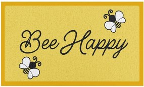 PVC lábtörlő 60x90 cm Bee Happy – Artsy Doormats