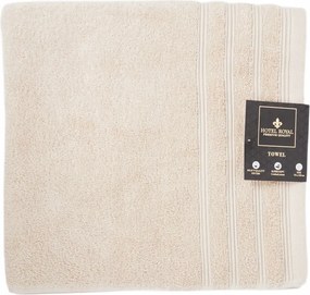 Pamut fürdőlepedő 550 g/m2 70x140 cm bézs