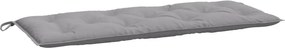 vidaXL szürke oxford szövet kerti padpárna 120 x 50 x 7 cm