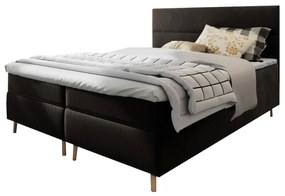LANTA kárpitozott boxspring ágy, 160x200,  kronos 07