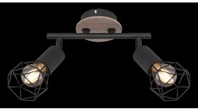 Globo 54802S-2H - Spotlámpa XARA 2xE14/40W/230V