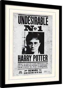 Keretezett poszter Harry Potter - Undersirable No1