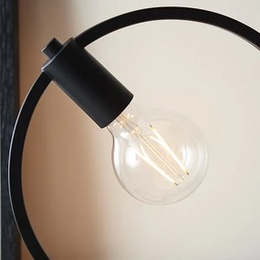 Endon modern vintage asztali lámpa shape circle matt fekete end92222