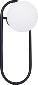 KAJA K-4964 FINESTRA Fekete Színű Fali Lámpa 1xE27 15W IP20
