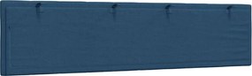 kék szövet fejtámla párna Hanko 200 cm