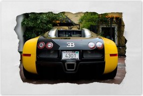 Poszter 60x40 Sárga Bugatti