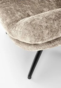 Dario fotel lábtartóval és hintázó funkcióval bézs