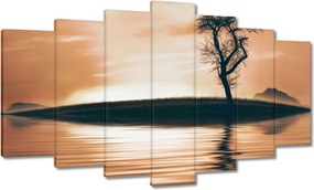 Festmények 140x80 Fa a szigeten