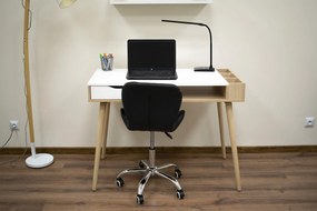 Akció Fekete AVOLA irodai szék eco bőrből II. osztály