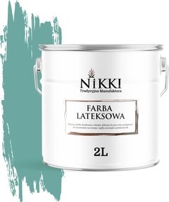 Latex Falfesték Menta Szín Sötét H1533 2L Mély Matt Falfesték