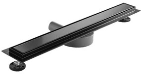 REA-G7802 - NEOX PRO 70 cm zuhanyfolyóka, rozsdamentes acél/fekete