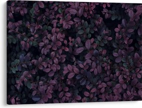 Sötétvörös levelek képe (70x50 cm)