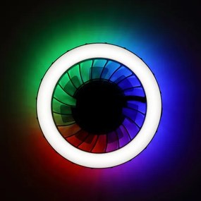 Brilliant - LED RGBW mennyezeti ventilátor FANORA LED/30W/230V + DO