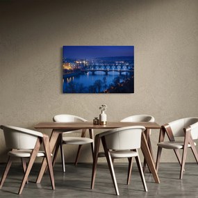 A prágai hidak képe (90x60 cm)