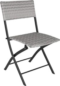 Avenberg BOLOGNA Összecsukható rattan szett - Antracit