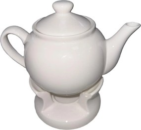 Porcelán teáskanna melegítő kancsó fehér 950 ml