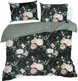 Pamut ágyneműhuzat 160x200 Rosita pamut ranforce virágmintás