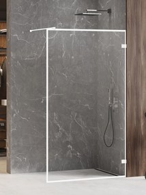 New Trendy zuhanyfal 50 cm fehér matt üveg/átlátszó üveg EXK-3000